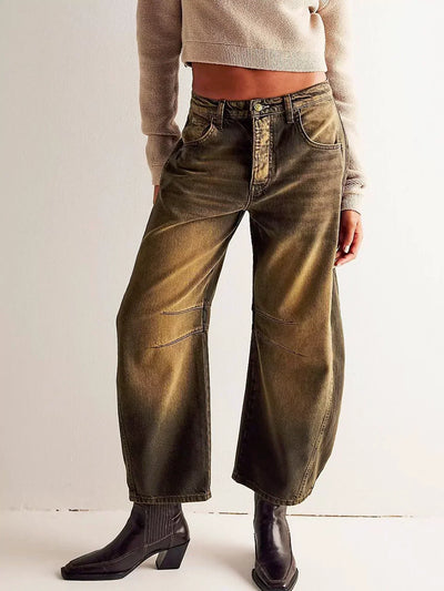 Women’s Wide-leg Barrel Jeans