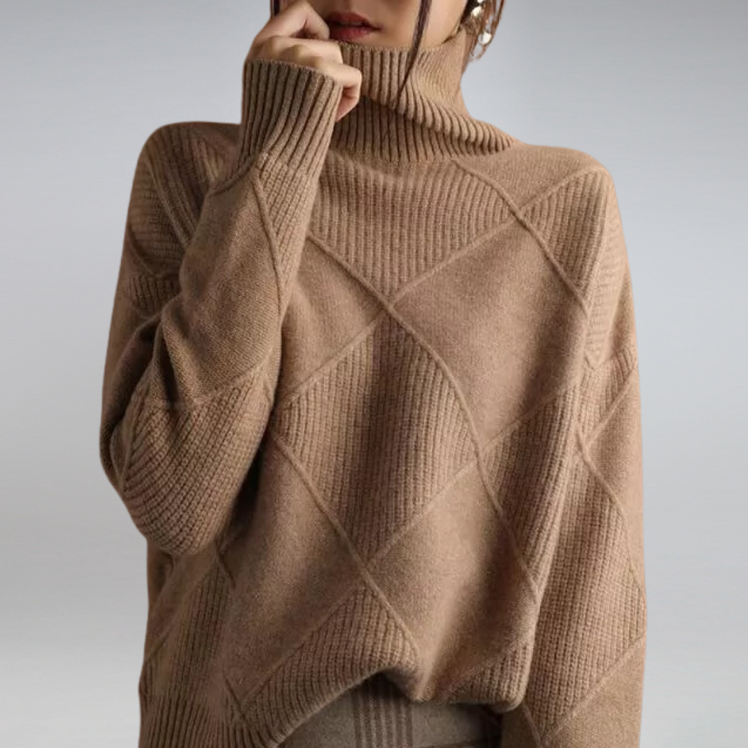 Women’s Turtleneck Jumper Elegant Fit
