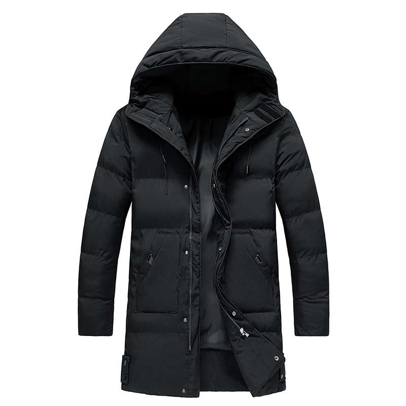 Men’s Long Winter Jacket Refined Warmth