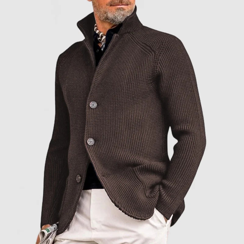 Men’s Knitted Cardigan Refined Comfort