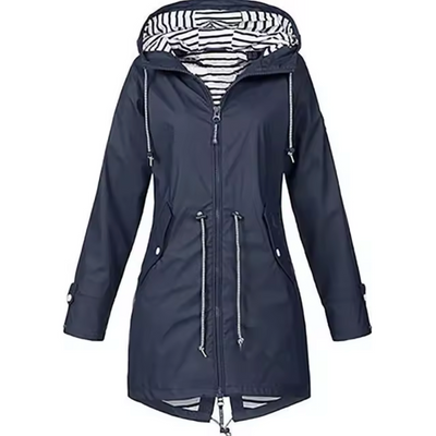 Women’s Waterproof Rain Jacket Relaxed Fit