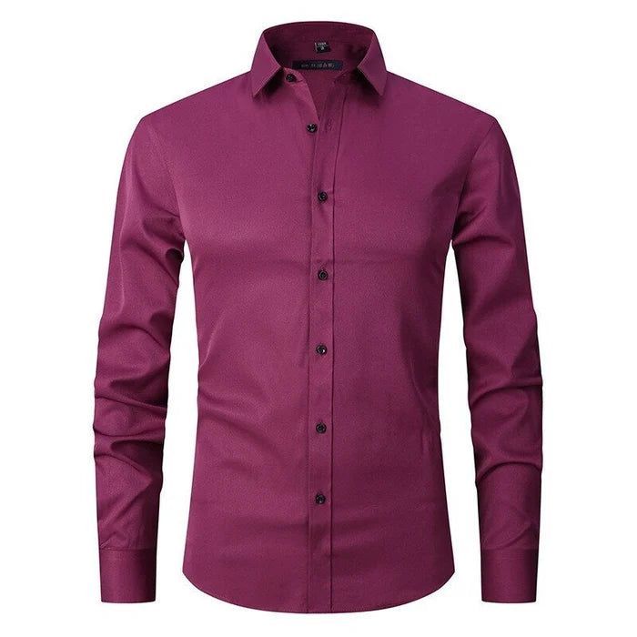 Men’s Slim Fit Stretch Shirt
