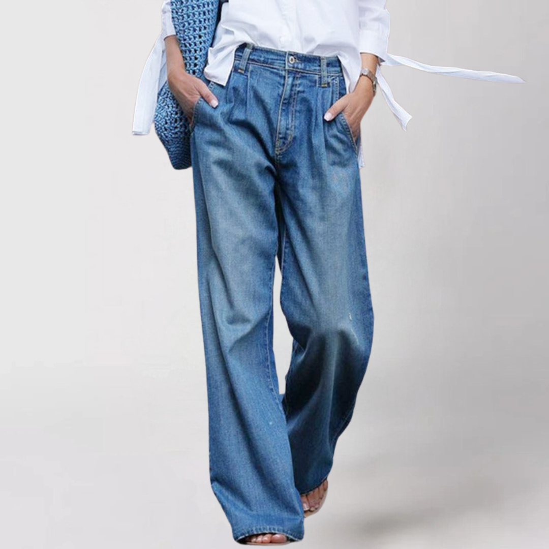 Women’s Wide Leg Jeans Relaxed Fit