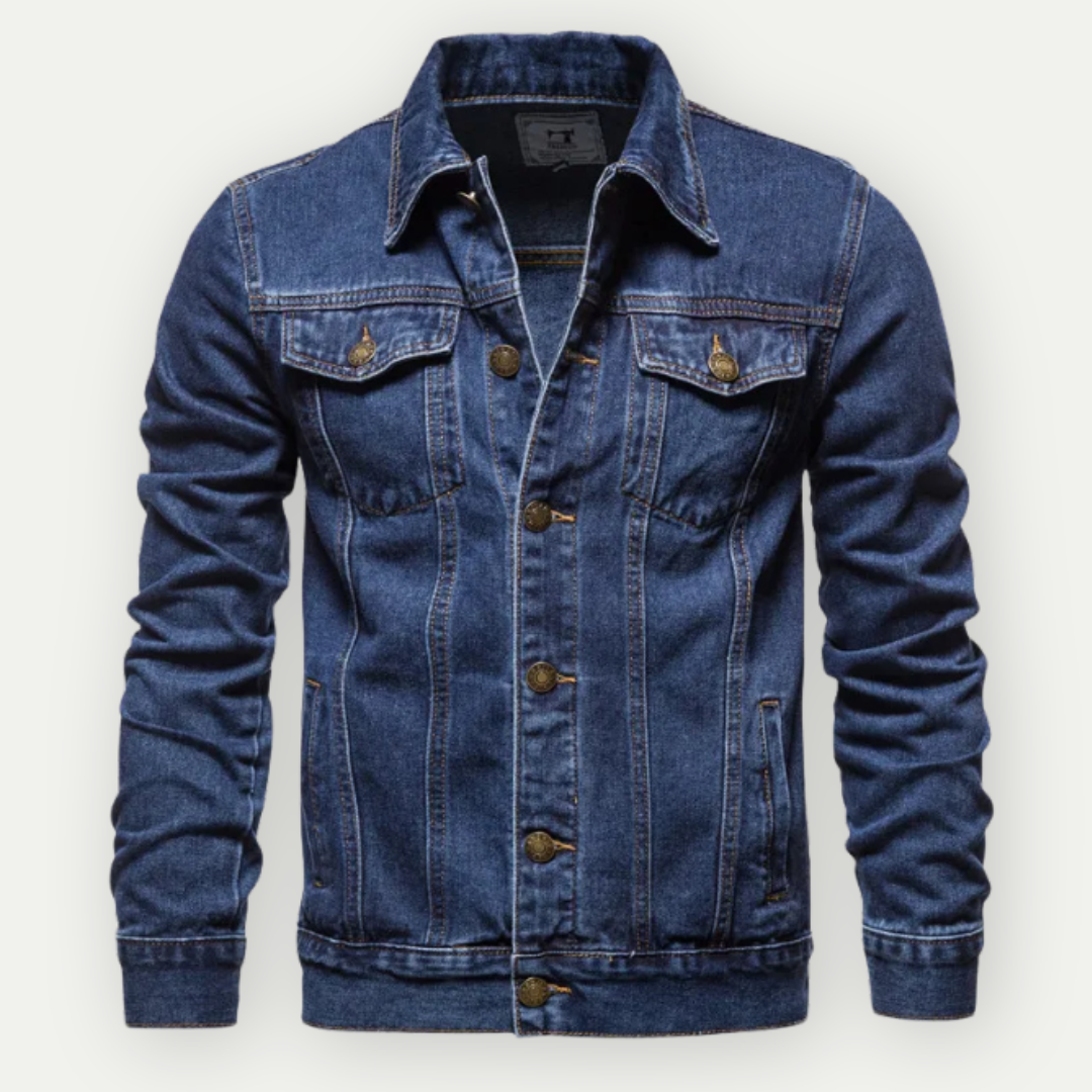 Men’s Denim Trucker Jacket Timeless Fit