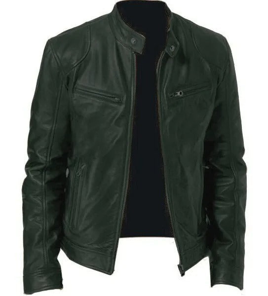 Men’s Leather Jacket Timeless Design