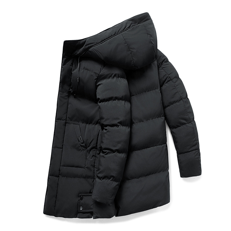 Men’s Long Winter Jacket Refined Warmth