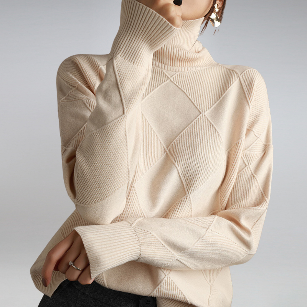 Women’s Turtleneck Jumper Elegant Fit