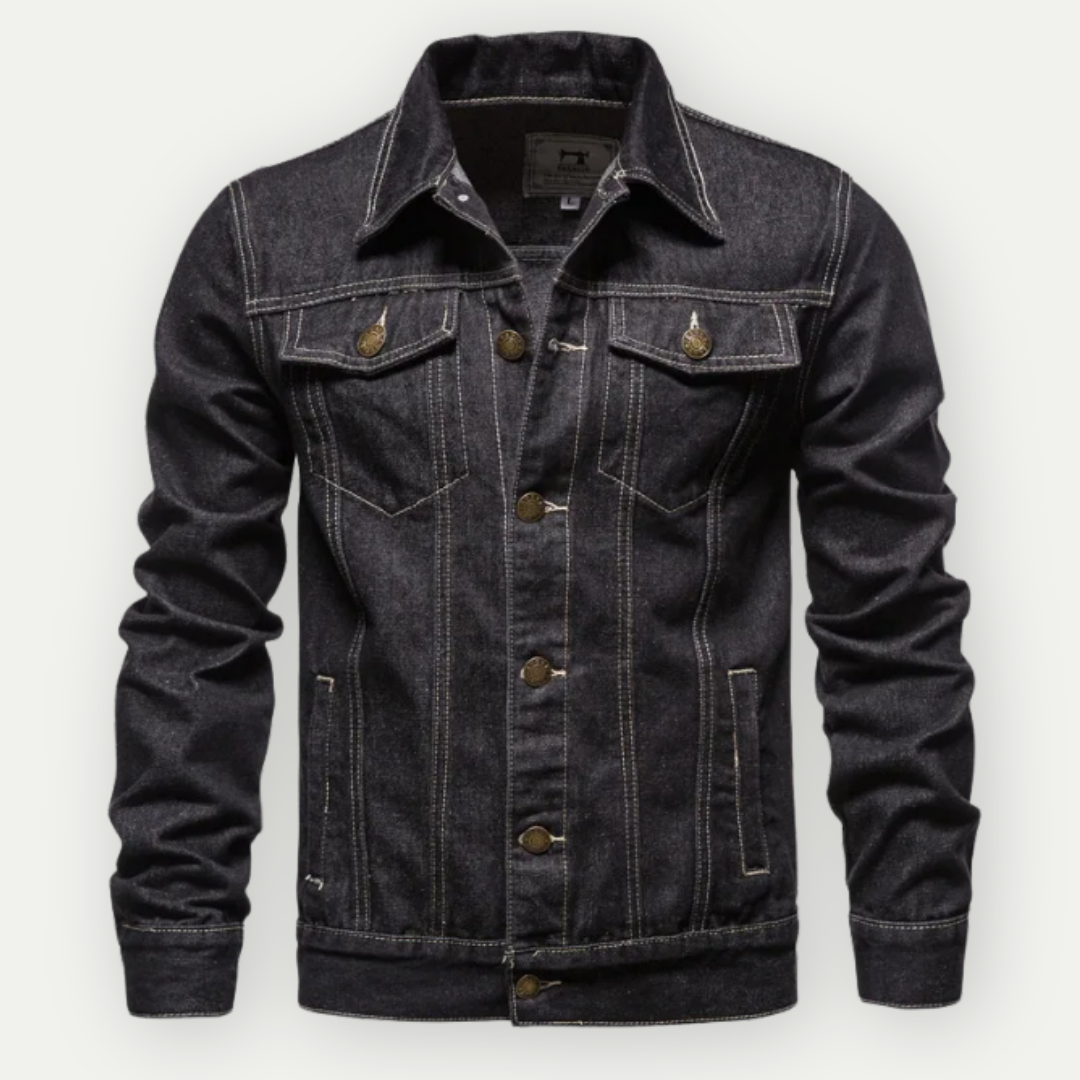 Men’s Denim Trucker Jacket Timeless Fit