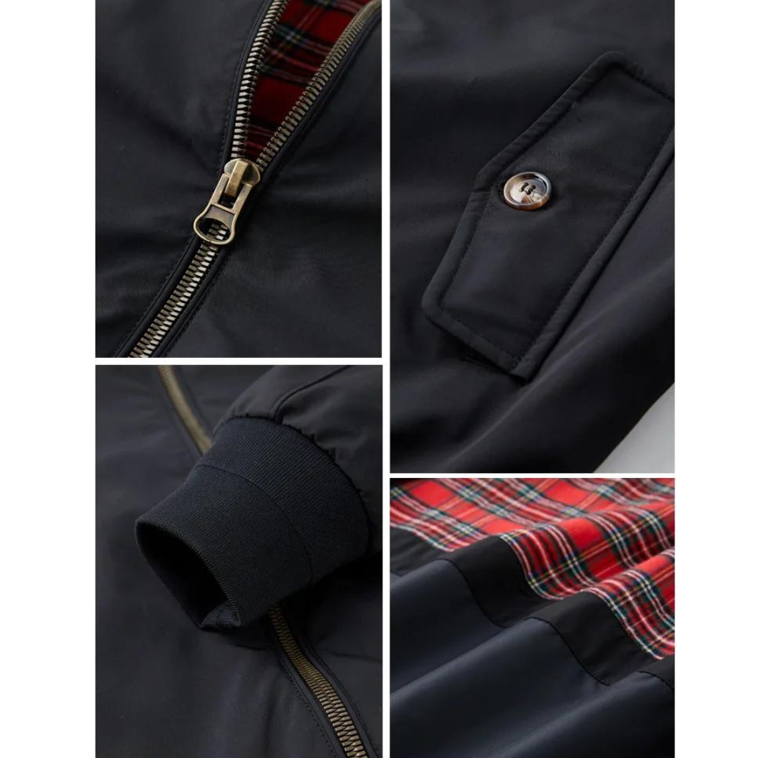 Men’s Harrington Jacket Tailored Fit