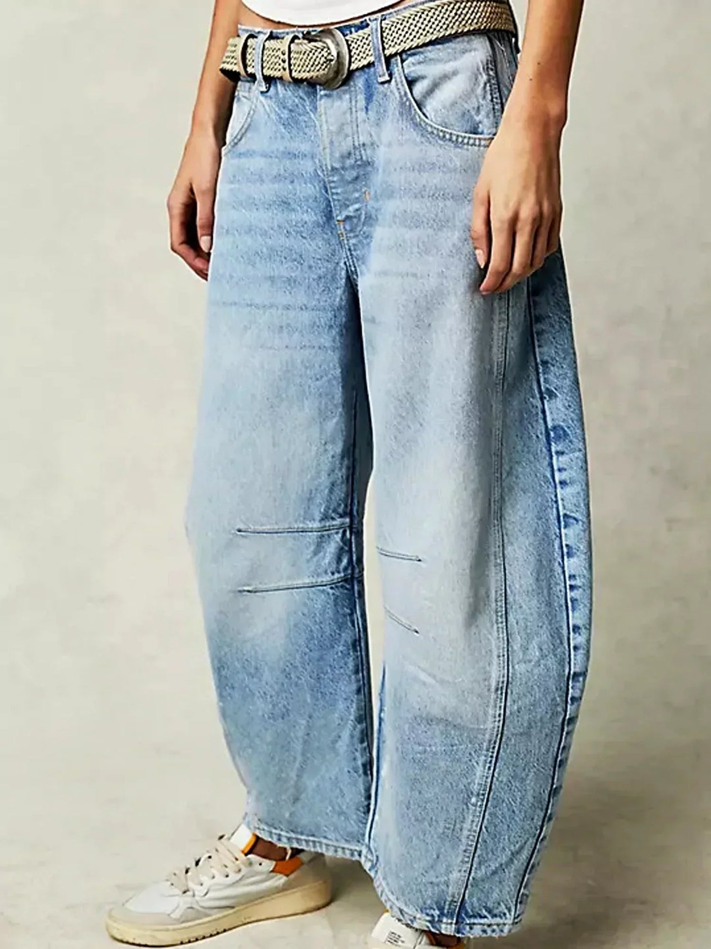 Women’s Wide-leg Barrel Jeans