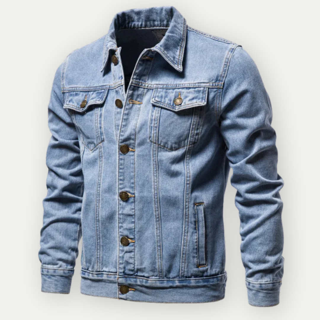 Men’s Denim Trucker Jacket Timeless Fit