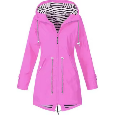 Women’s Waterproof Rain Jacket Relaxed Fit