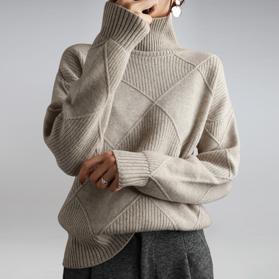 Women’s Turtleneck Jumper Elegant Fit