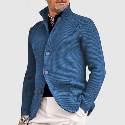 Men’s Knitted Cardigan Refined Comfort