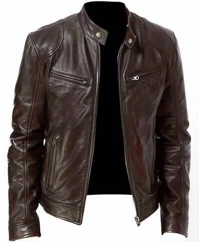 Men’s Leather Jacket Timeless Design
