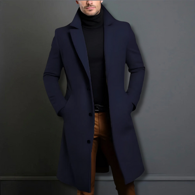 Men’s Tailored Overcoat Refined Fit