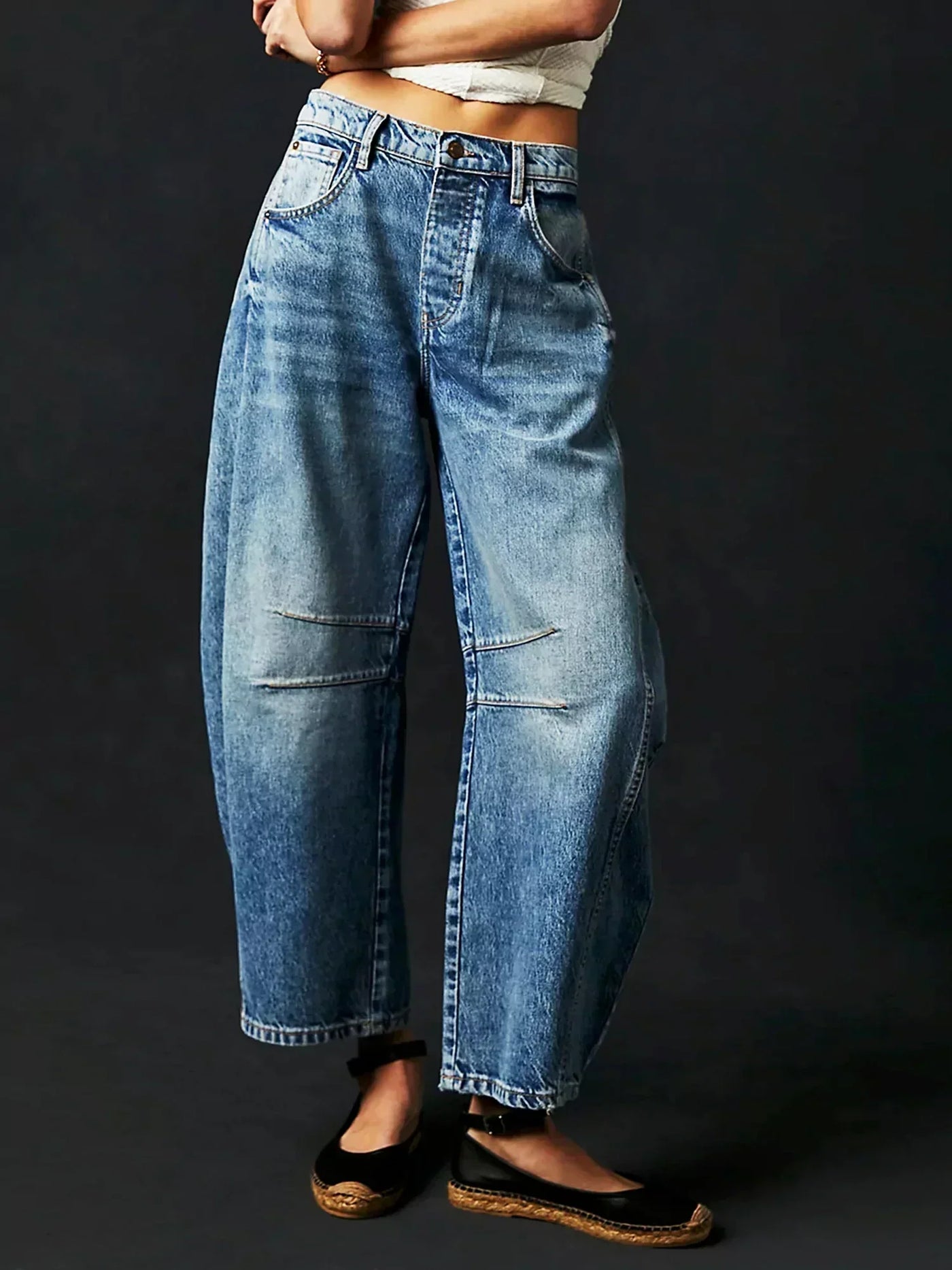 Women’s Wide-leg Barrel Jeans