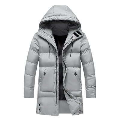Men’s Long Winter Jacket Refined Warmth