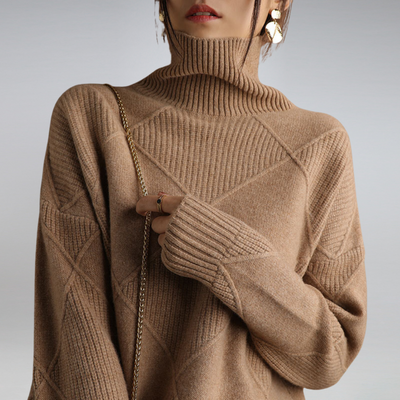 Women’s Turtleneck Jumper Elegant Fit