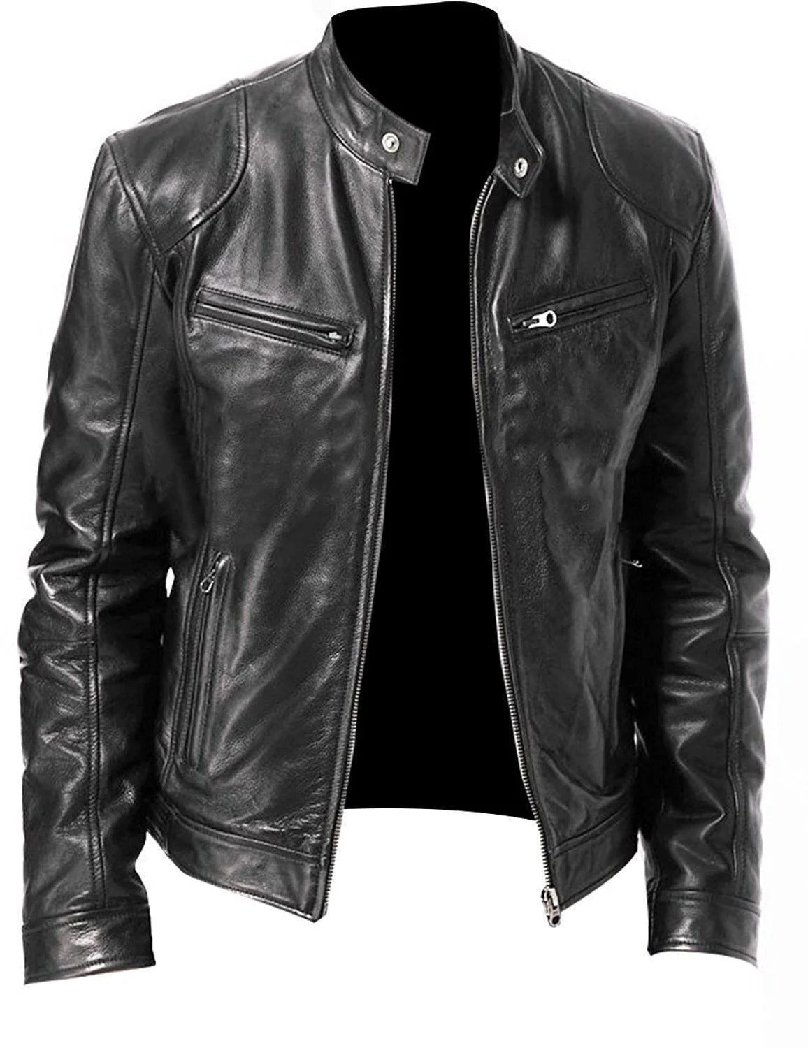 Men’s Leather Jacket Timeless Design