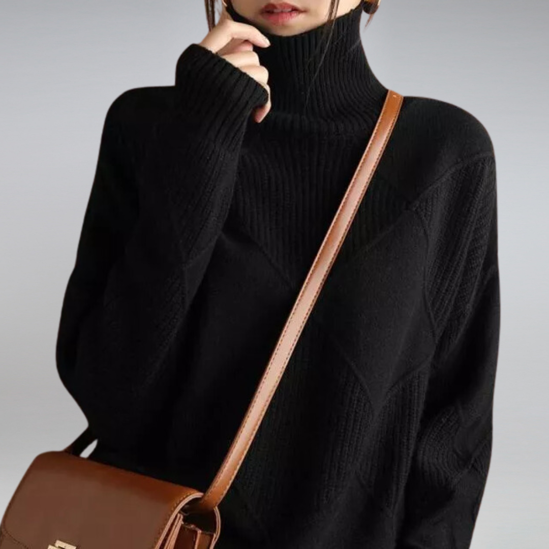 Women’s Turtleneck Jumper Elegant Fit