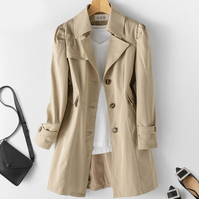 Women’s Versatile Trench Coat Timeless Fit