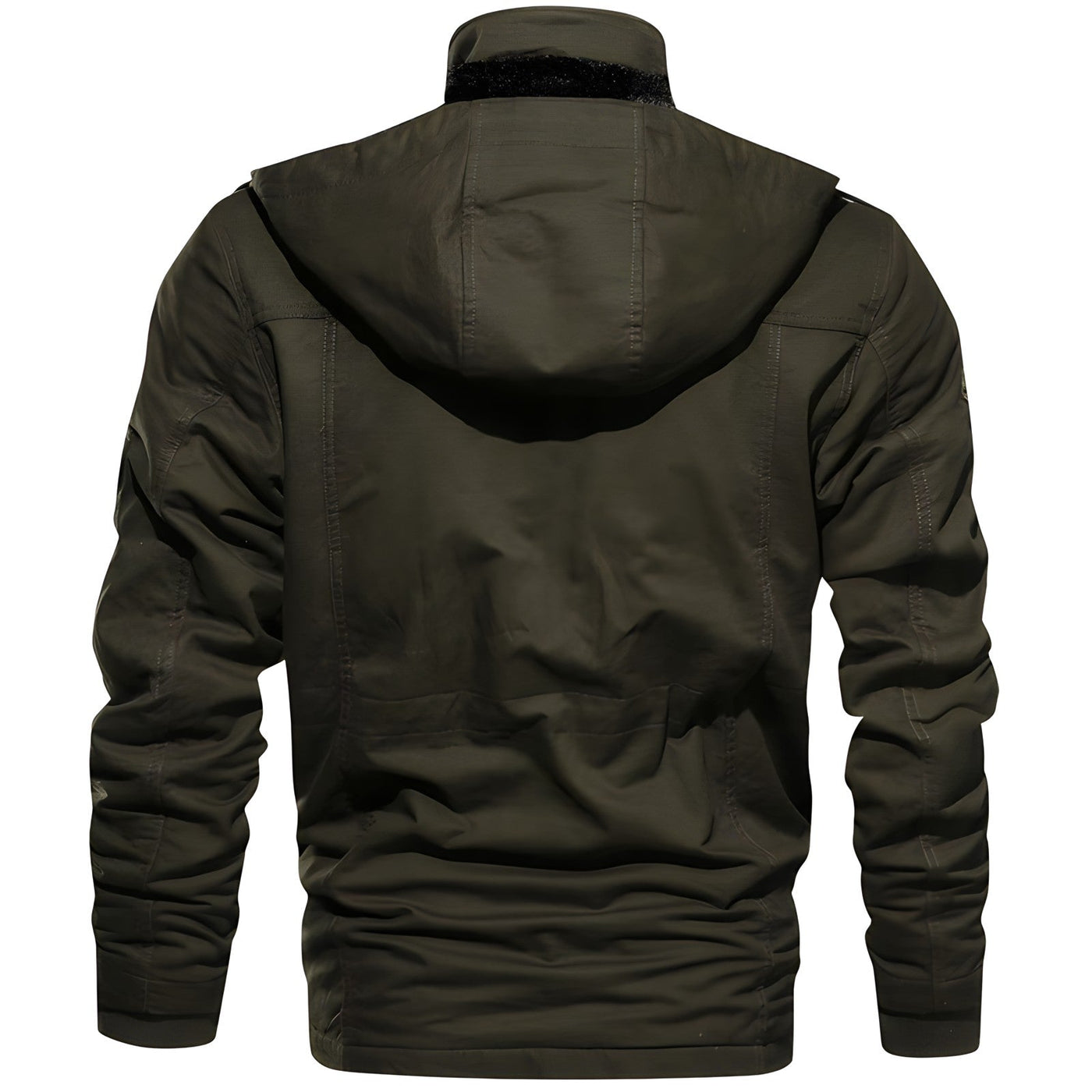 Men’s Winter Jacket with Fleece Hood