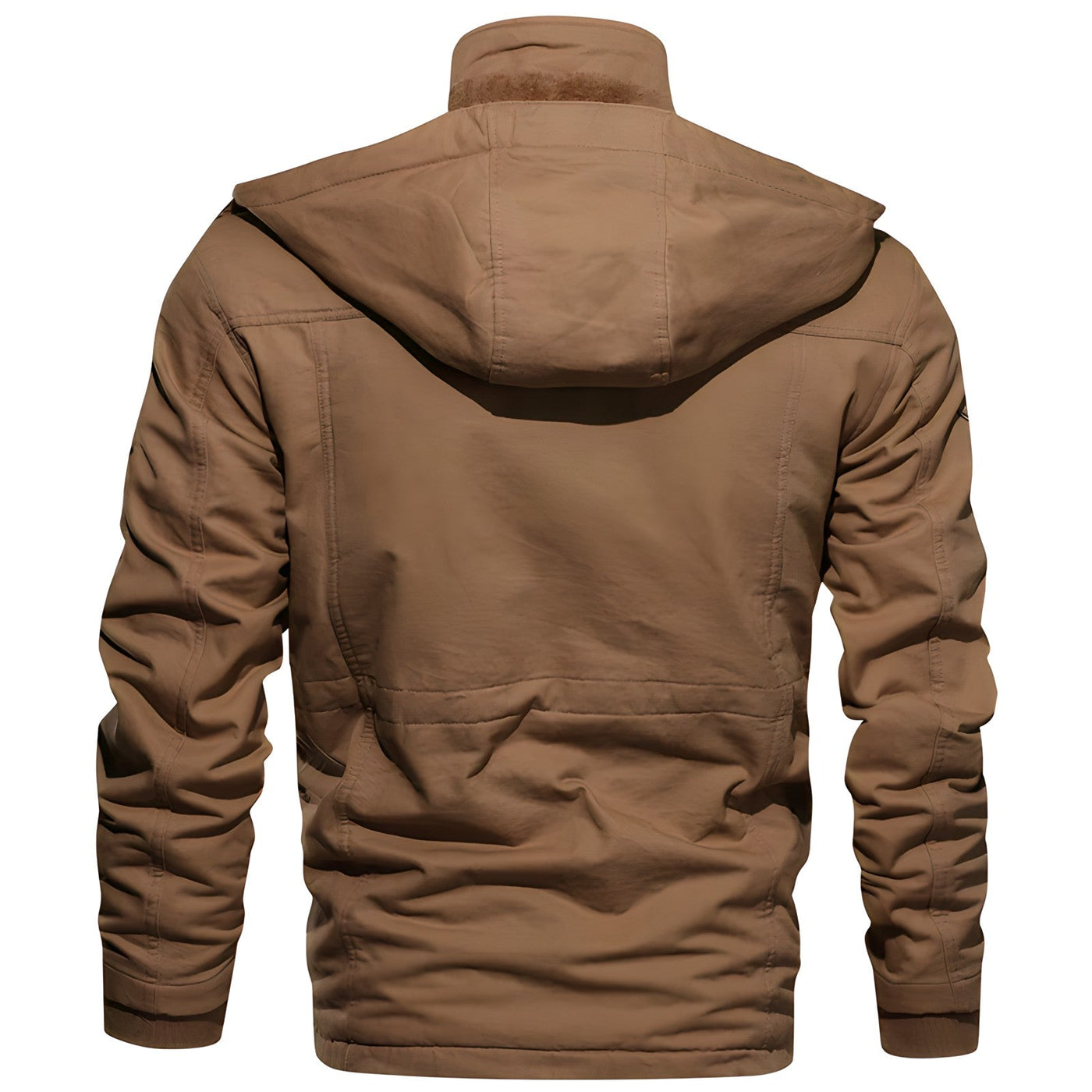 Men’s Winter Jacket with Fleece Hood