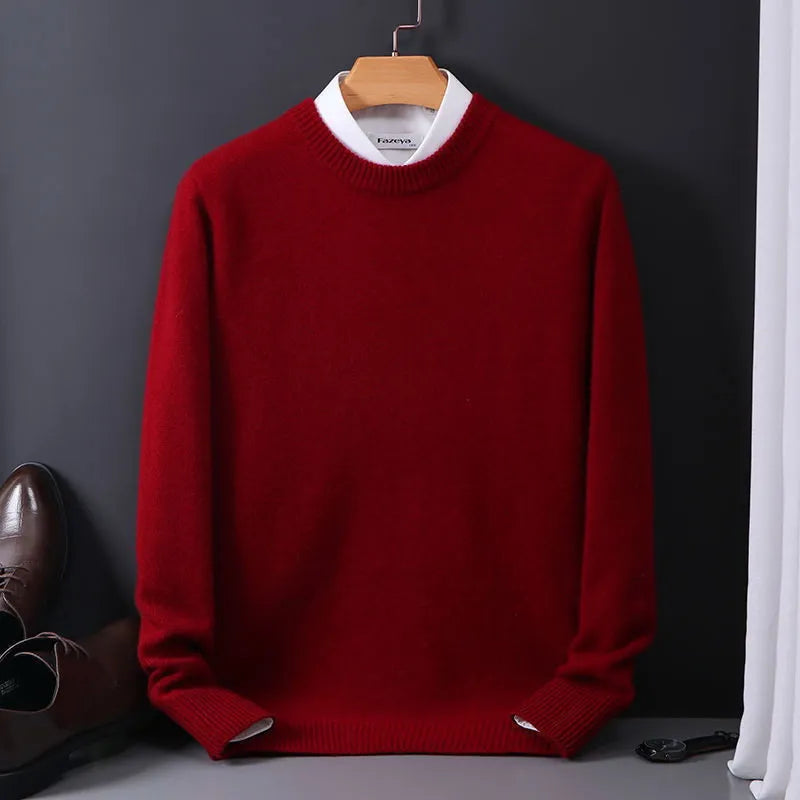 Men’s Cashmere Pullover Timeless Fit