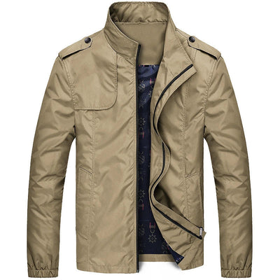 Men’s Casual Bomber Jacket Modern