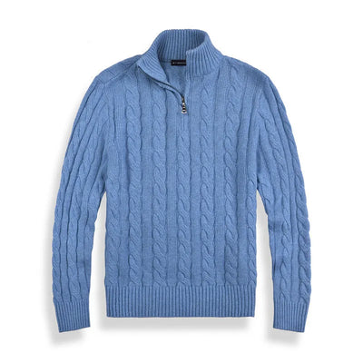 Men’s Half Zip Sweater Refined Fit