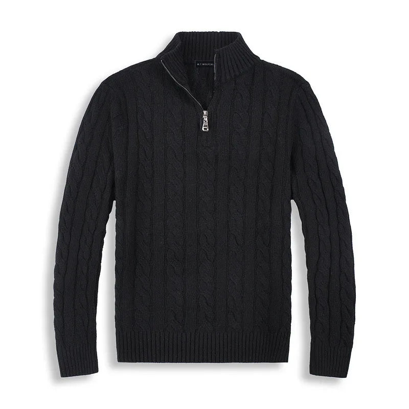 Men’s Half Zip Sweater Refined Fit