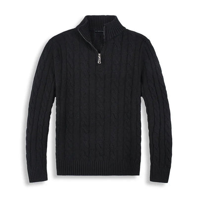 Men’s Half Zip Sweater Refined Fit