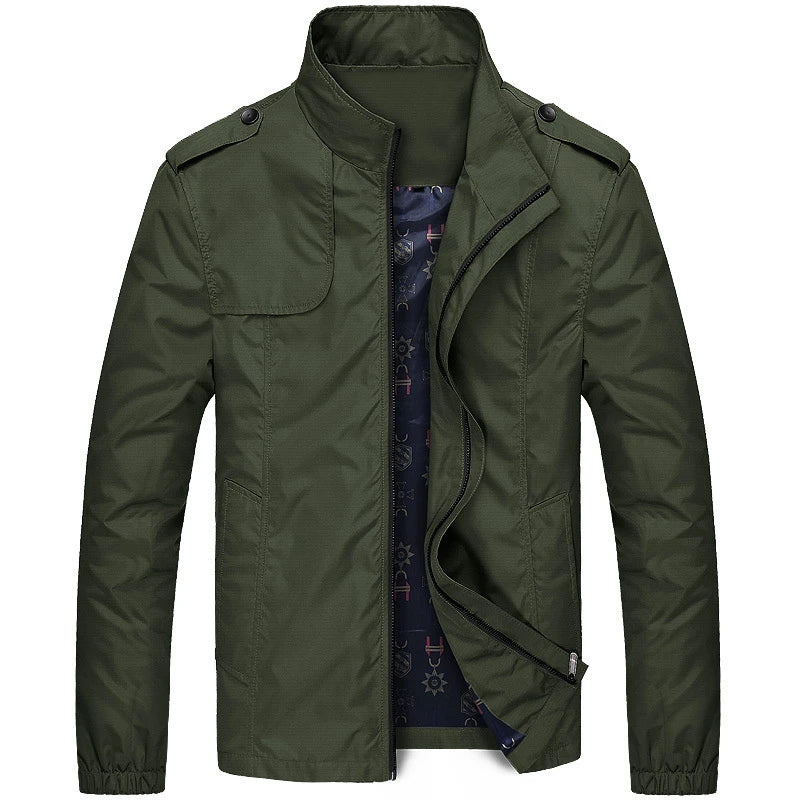 Men’s Casual Bomber Jacket Modern