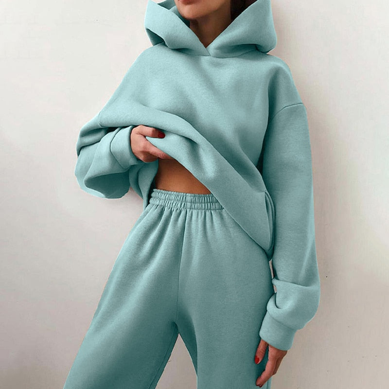Women's Relaxed Fit Loungewear Set