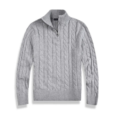 Men’s Half Zip Sweater Refined Fit