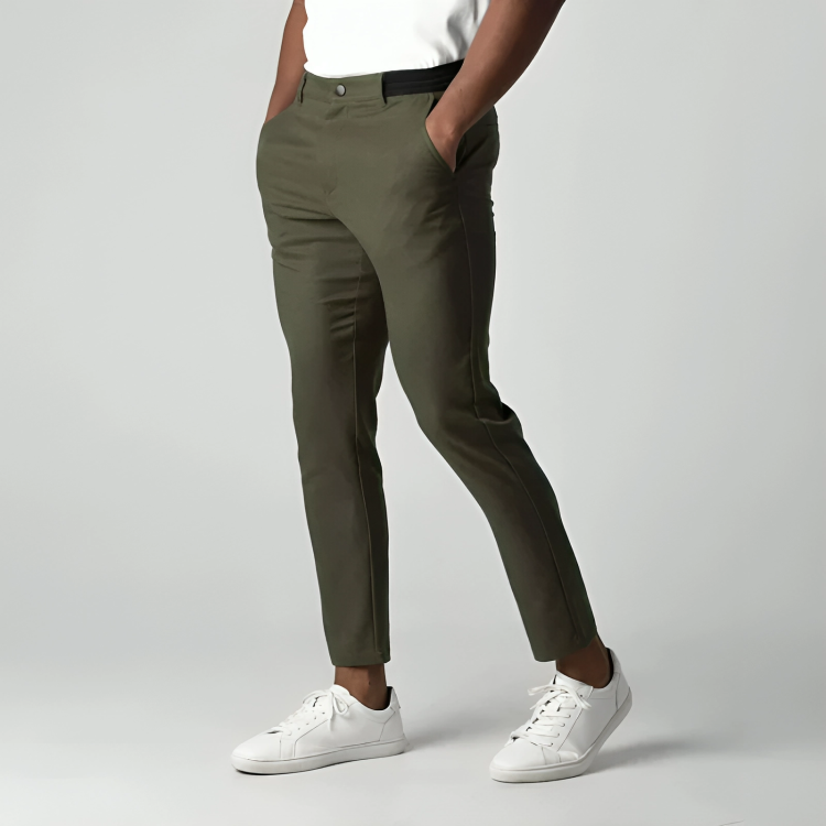 Men’s Elegant Slim Fit Chino Trousers