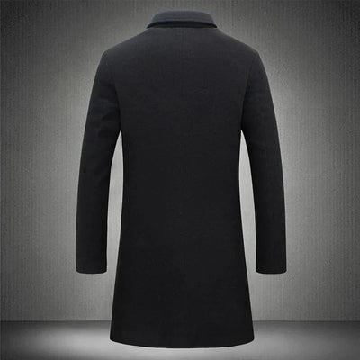 Men’s Tailored Overcoat Refined Fit