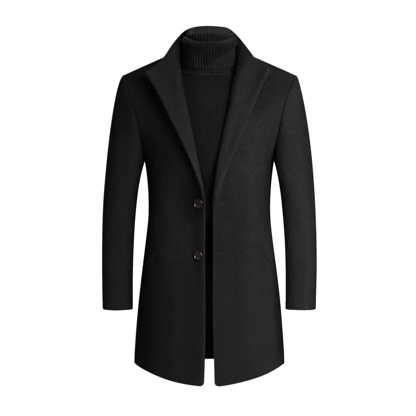 Men’s Wool Coat Timeless Design