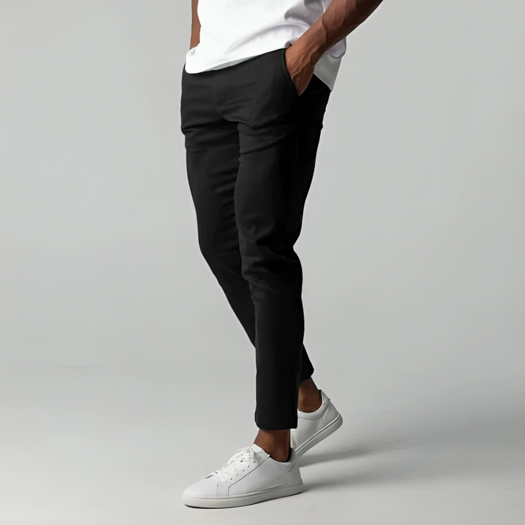Men’s Elegant Slim Fit Chino Trousers