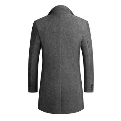 Men’s Wool Coat Timeless Design
