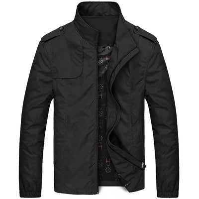 Men’s Casual Bomber Jacket Modern