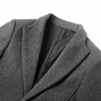 Men’s Wool Coat Timeless Design