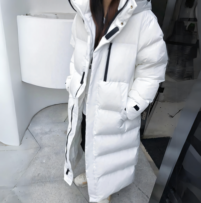 Women’s Down Coat Elegant Long