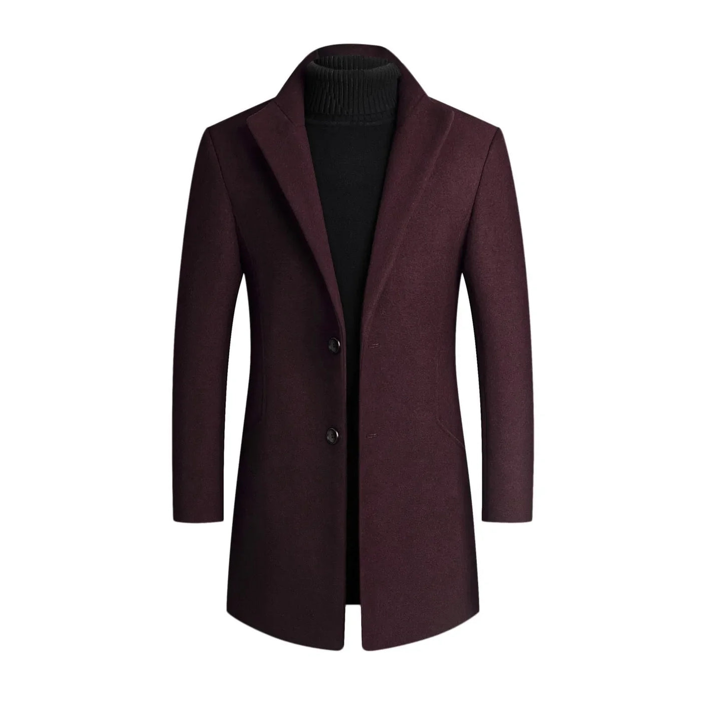 Men’s Wool Coat Timeless Design