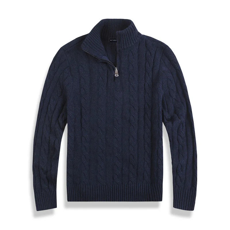 Men’s Half Zip Sweater Refined Fit