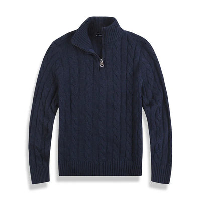 Men’s Half Zip Sweater Refined Fit