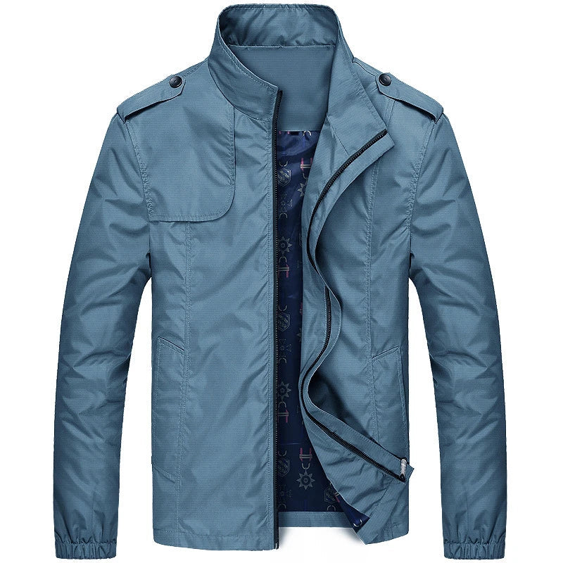 Men’s Casual Bomber Jacket Modern