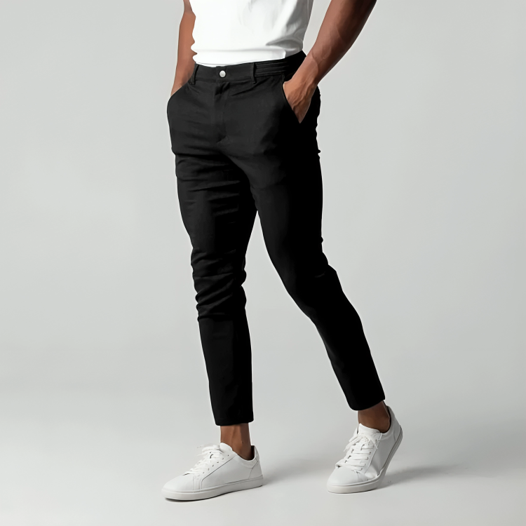 Men’s Elegant Slim Fit Chino Trousers