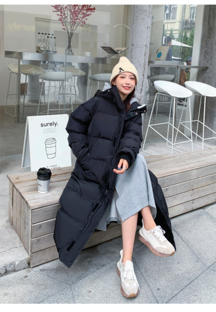 Women’s Down Coat Elegant Long